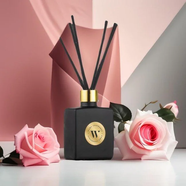 VELVET ROSEWOOD EMBERS INSPIRED BY BACCARAT ROUGE 540 REED DIFFUSER Wallford Fragrances